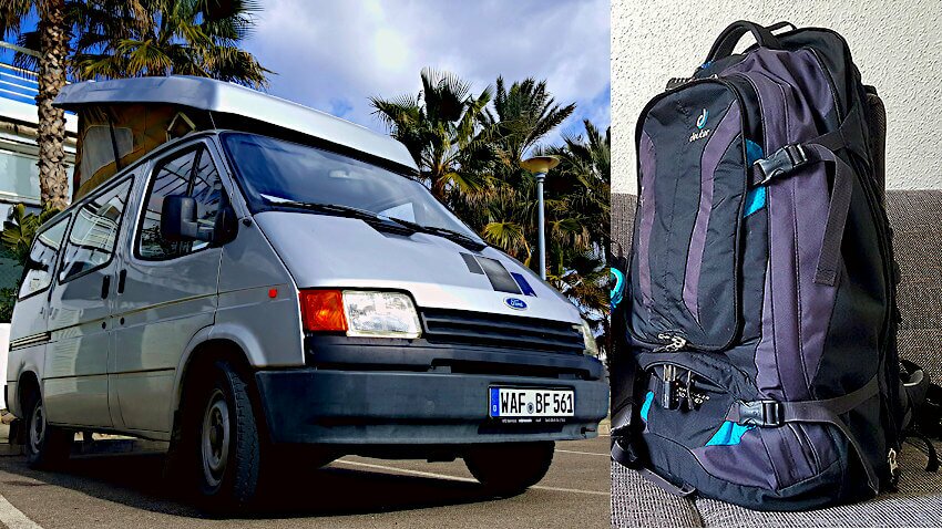 Backpack vs. Campervan – Ein Vergleich