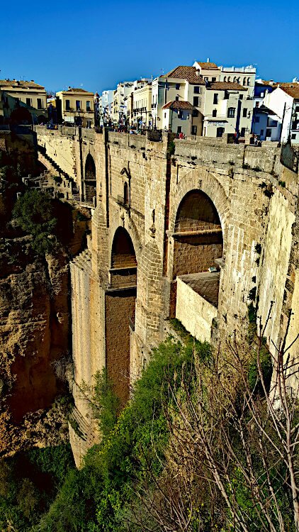 Neue Brücke Ronda Altstadt